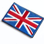 UK Flag Embroidered Patch | Iron On or Sew On | Digitized File