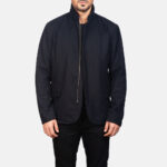 Harbinger Black Wool Jacket