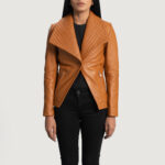 Sandy Ridge Brown Leather Blazer