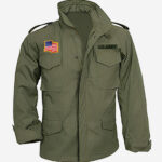 US Military Green Cotton Coat Jacket