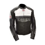 Triumph Motorcycle Leather Racing Jacket