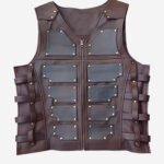Kraven the Hunter Sergei Kravinoff Brown Leather Vest