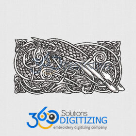 Norse-Dragon-Clutch-Design-Digitized-for-Machine-Embroidery-By-360-Digitizing-Solutions