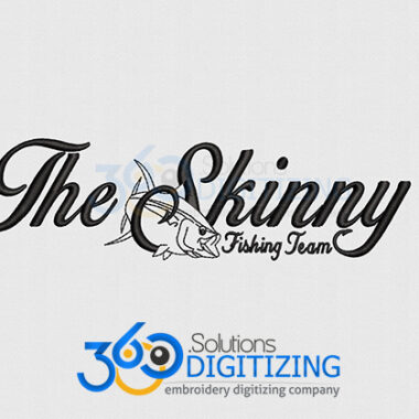 Skinny-Fishing-Team-Left-Chest-Logo-Digitized-for-Machine-Embroidery-By-360-Digitizing-Solutions