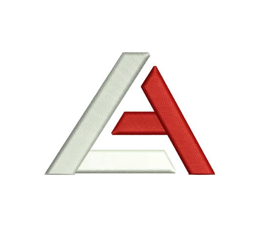 La Logo Digitized 3d Puff 360 Digitizing Solutions