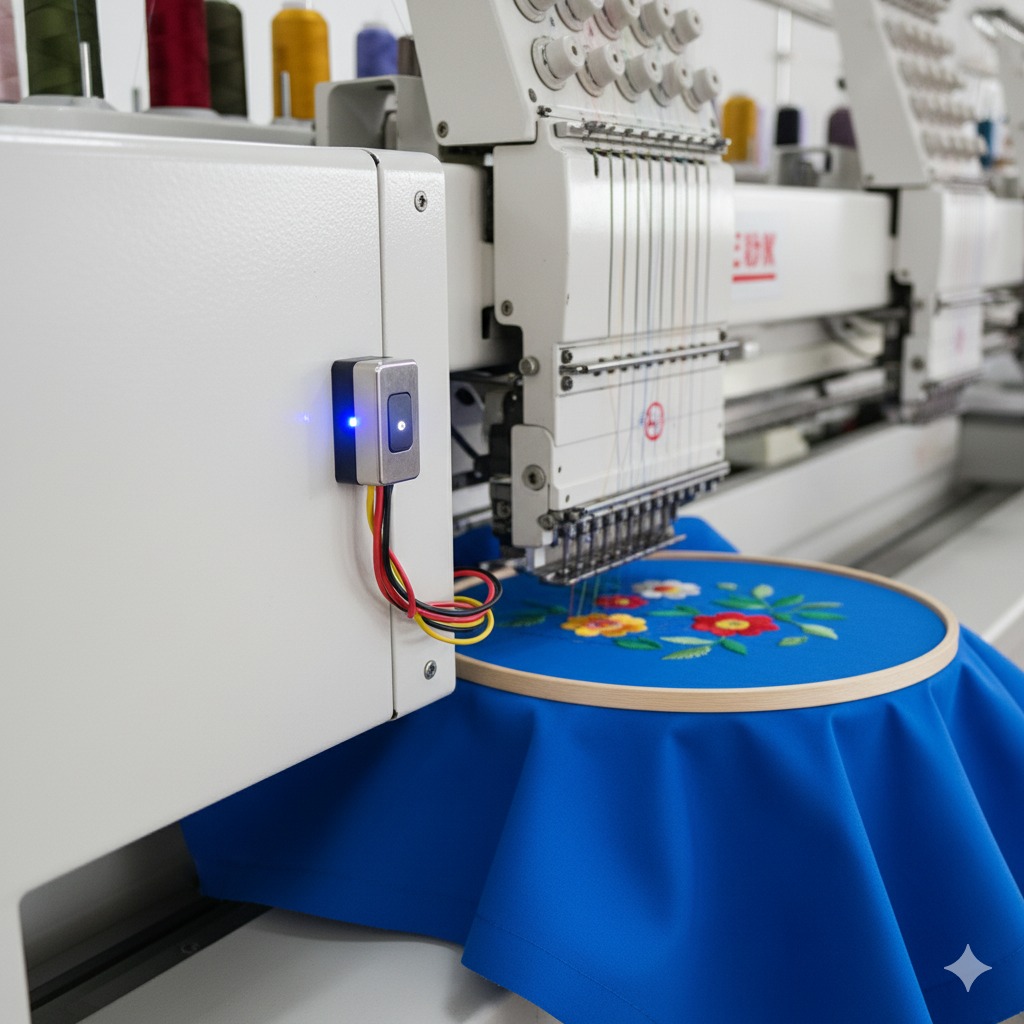 Safety Door Sensors for Embroidery Machines – Complete Guide by 360 Digitizing Solutions