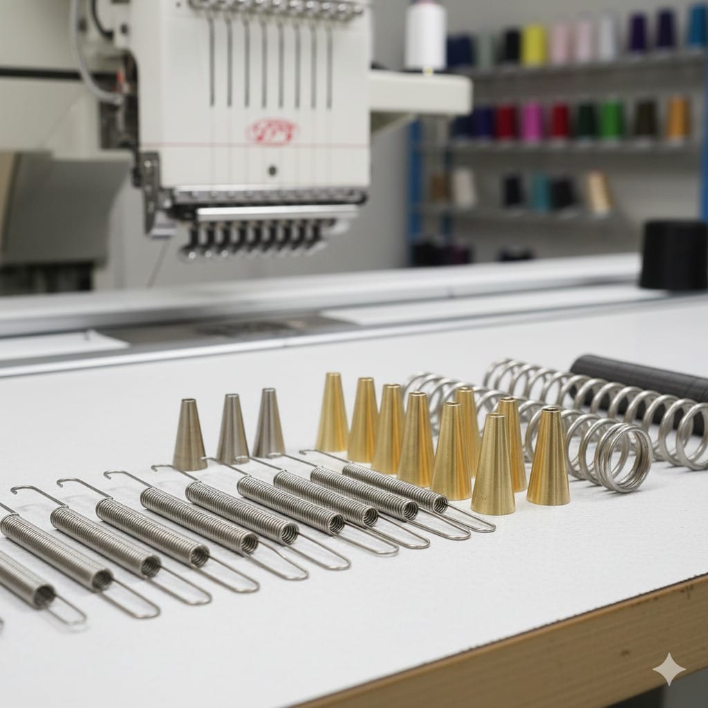Springs for Embroidery Machines – Complete Guide by 360 Digitizing Solutions
