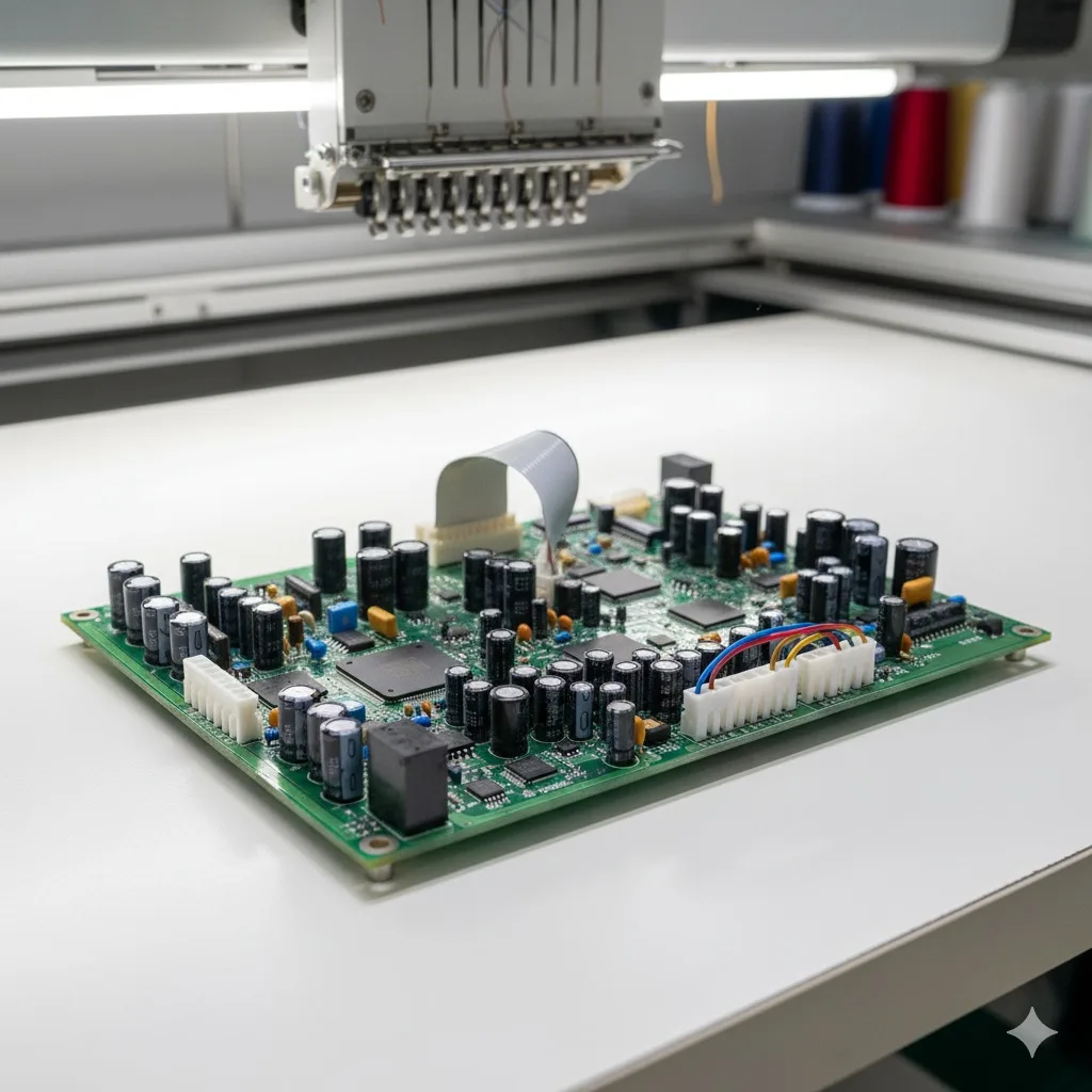 Sequin & Cording Device Control Board for Embroidery Machines – Complete Guide by 360 Digitizing Solutions