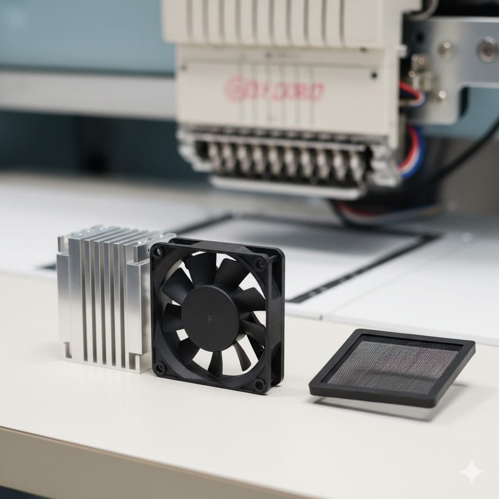 Cooling Fans, Heat Sinks & Filters – Complete Guide by 360 Digitizing Solutions