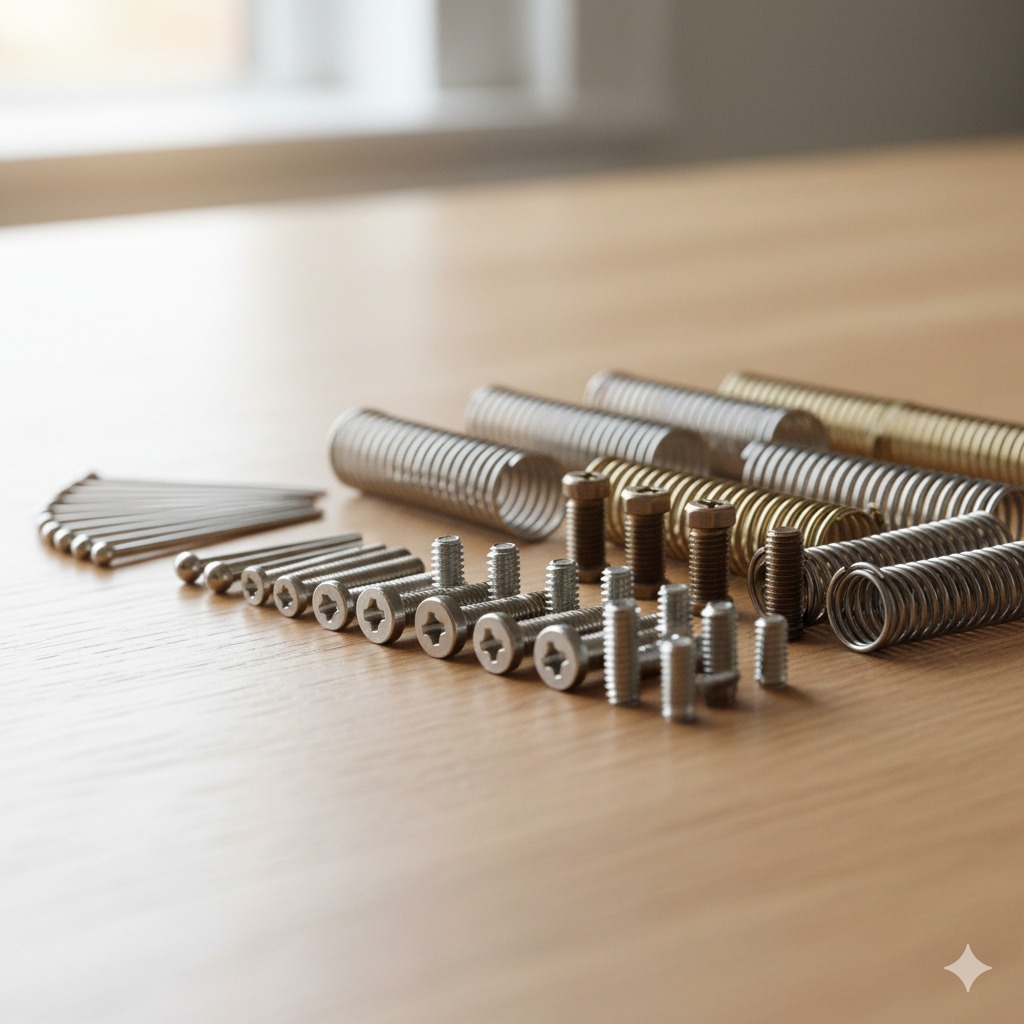 Spare Screws, Springs & Pins for Embroidery Machines – Complete Guide by 360 Digitizing Solutions