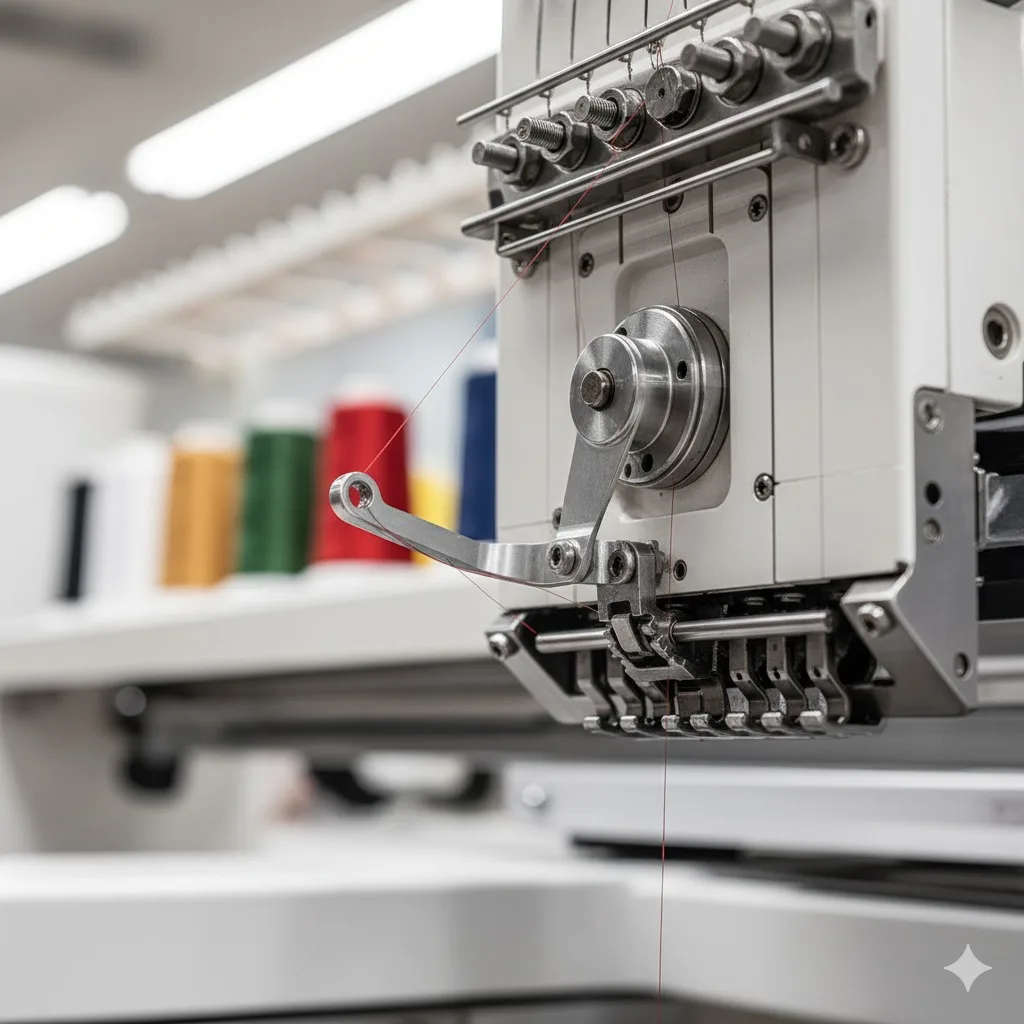 Take-Up Lever & Crank for Embroidery Machines – Complete Guide by 360 Digitizing Solutions