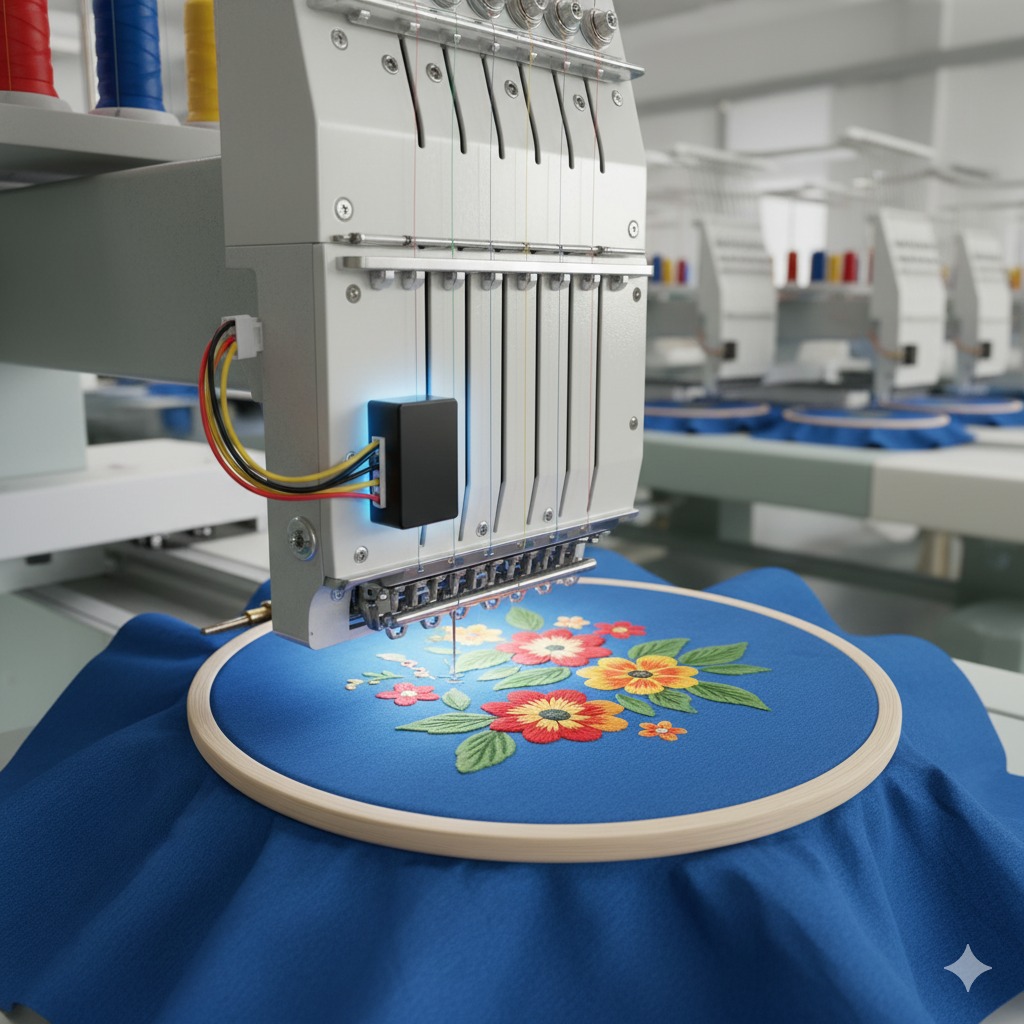 Needle Position Sensor for Embroidery Machines – Complete Guide by 360 Digitizing Solutions