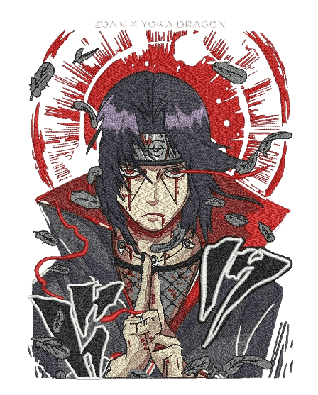 Logo digitized for embroidery