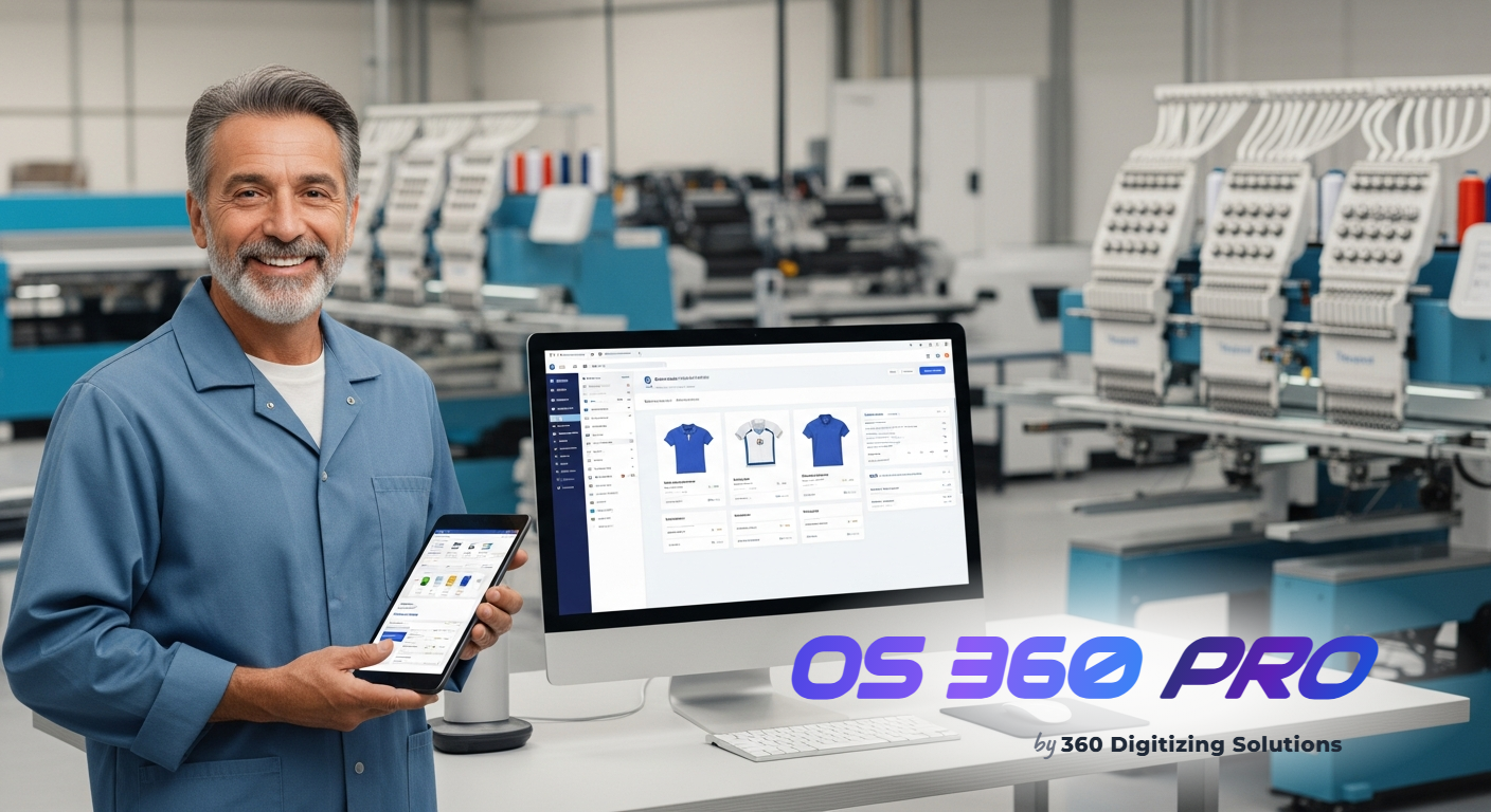 OS 360 Pro Embroidery Calculator: Maximize Shop Profit