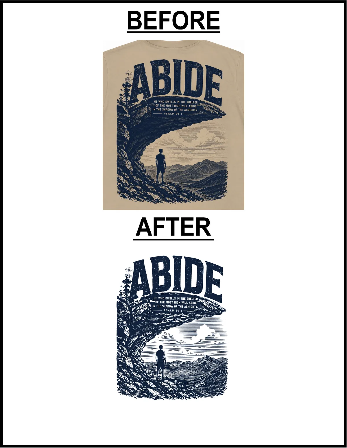 Final vector artwork for a Print raster-to-vector conversion project by 360 Digitizing Solutions