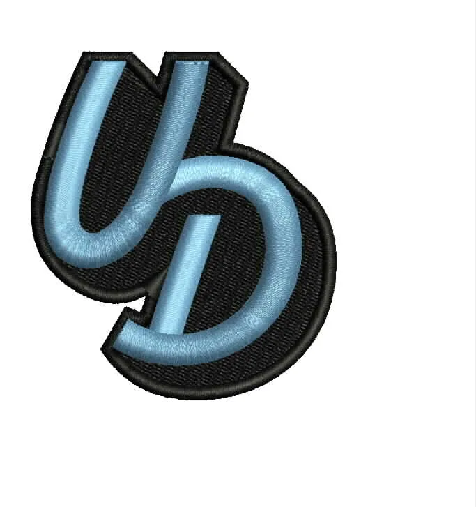 Final digitized proof for cotton cap-front digitizing project