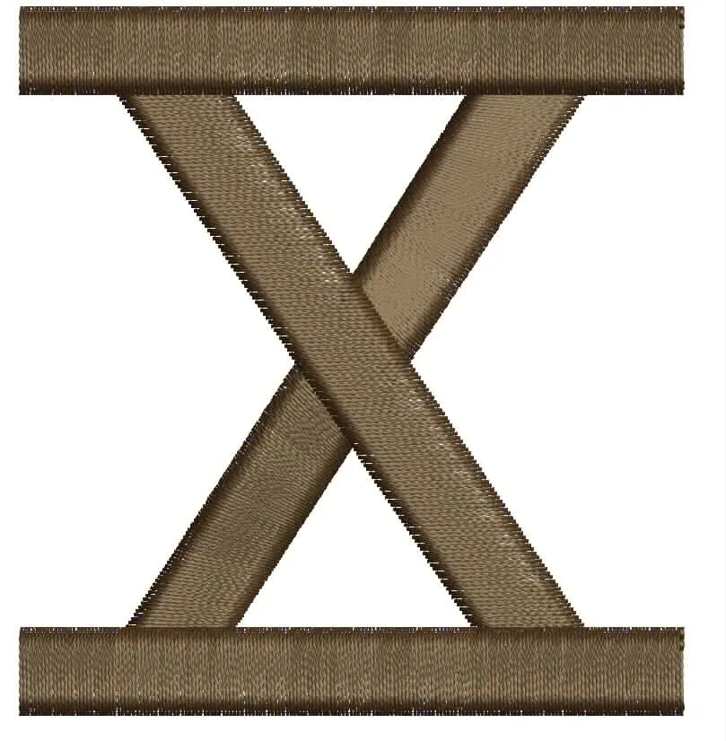 Final digitized proof for cotton cap-front digitizing project