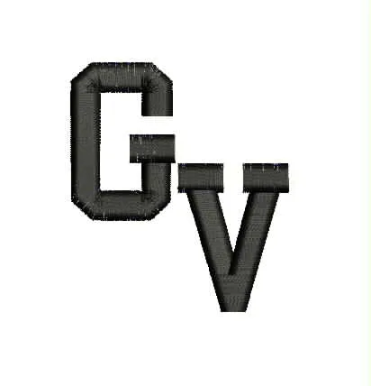 Final digitized proof for cotton cap-front digitizing project