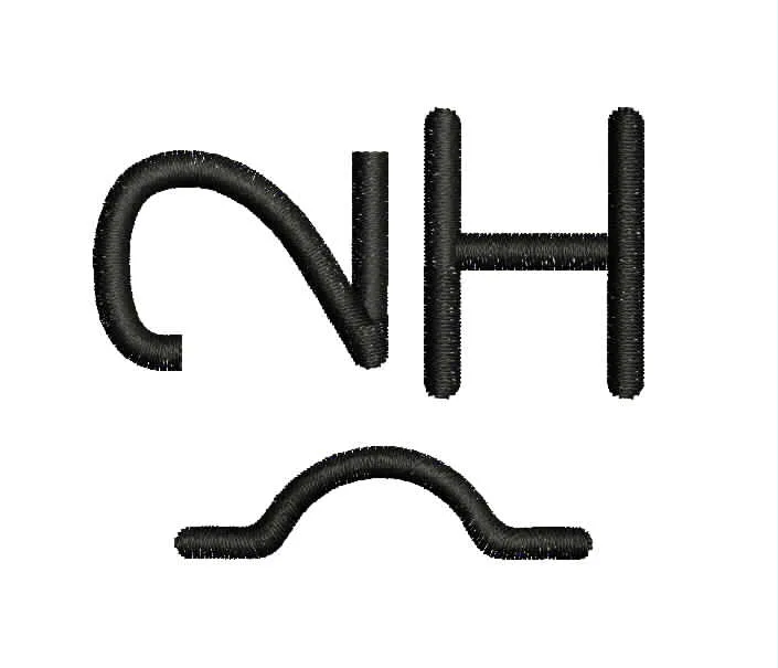 Final digitized proof for other cap-front digitizing project