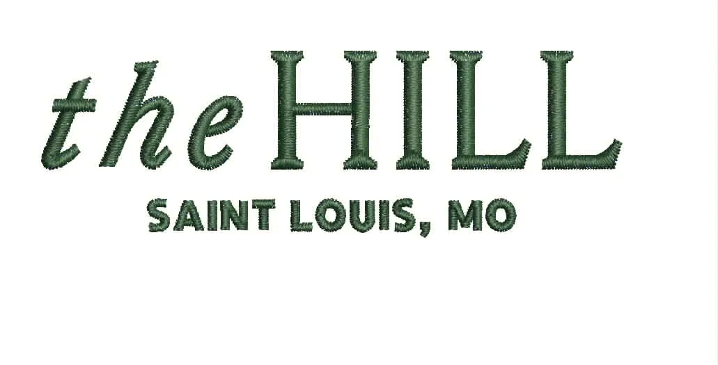 Final digitized proof for cotton cap-front digitizing project