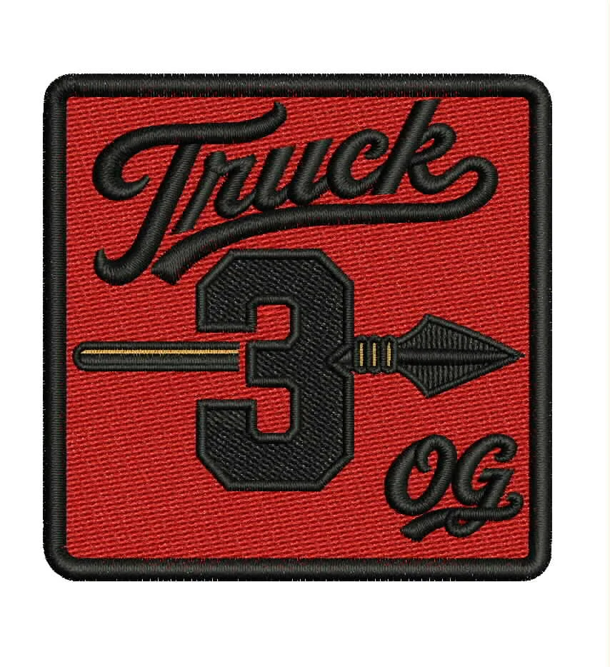 Final digitized proof for cotton cap-front digitizing project