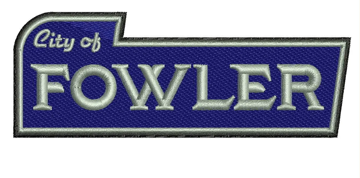 Final digitized proof for polyester left-chest digitizing project